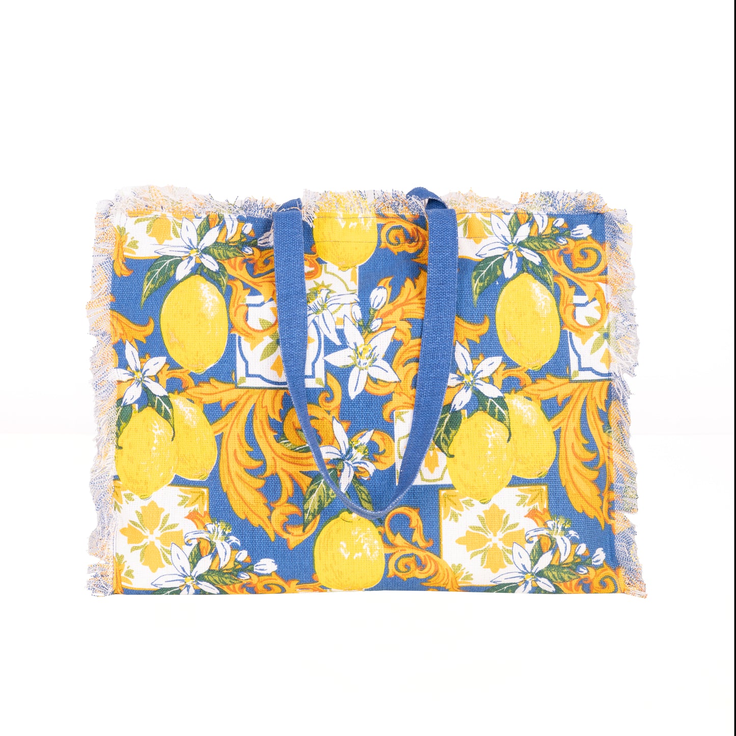 Borsa Mare fantasia "Limoni"