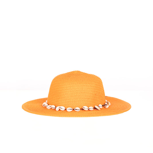 Cappello estivo arancione