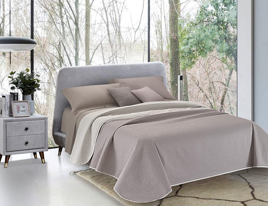 Completo Lenzuola Matrimoniale Caleffi Lyocell e Cotone
